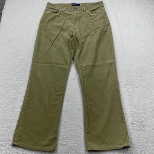 Polo‎ Ralph Lauren Corduroy Pants Authentic Dungarees Casual Khaki 35x30